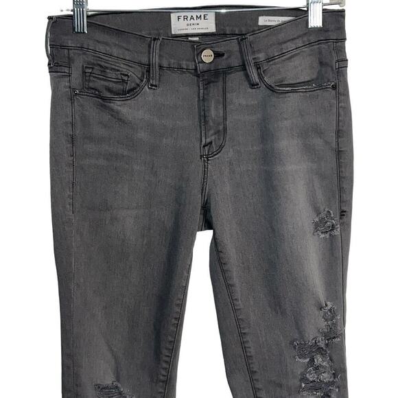 FRAME Le Skinny de Jeanne | Greys Inn Ripped | Women’s Size 28 - Picture 2 of 9